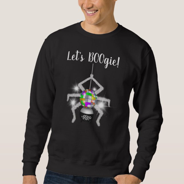 Sweatshirt Araignée Disco (Devant)