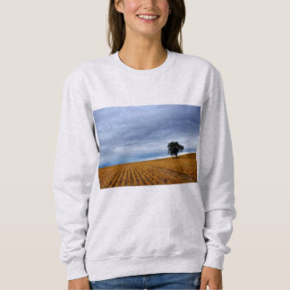 Sweatshirt Arbre dans un champ de blé