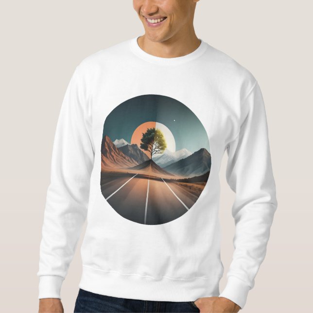 Sweatshirt Arbre de dessert (Devant)