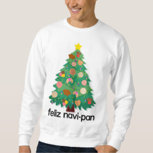 Sweatshirt Arbre de Noël Feliz Navidad Pan Dulce