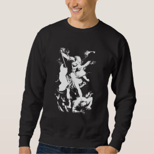 Sweatshirt Archange Michael Deux Tons