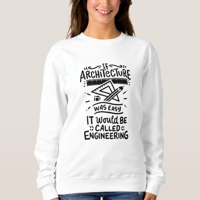 Sweatshirt Architecture (Devant)