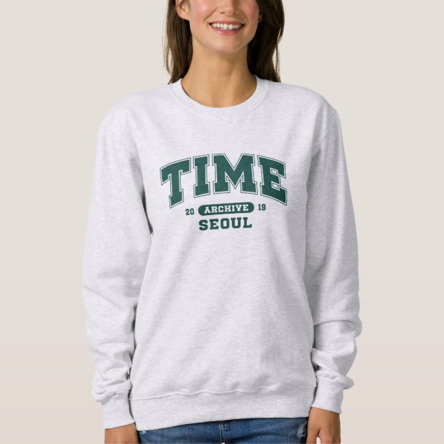 Sweatshirt Archives de Séoul Varsity Retro Design (Devant)