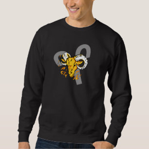 Sweatshirt Aries Le Ram zodiac astrologique t-shirt foncé