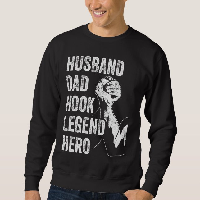 Sweatshirt Arm Wrestling For Arm Wrestler Wrestling Athlete C (Devant)