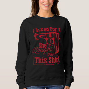 Sweatshirt Arme À Feu Pour Homme Gun Gun