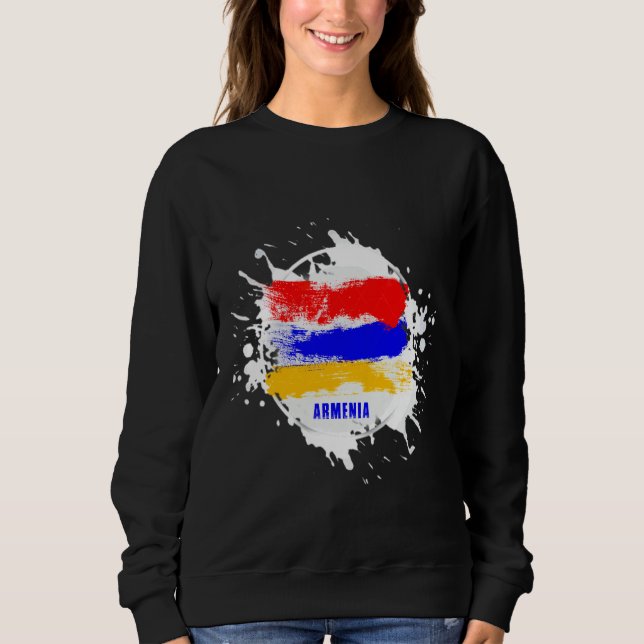 Sweatshirt Armenia Splash (Devant)