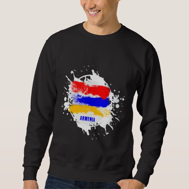 Sweatshirt Armenia Splash (Devant)