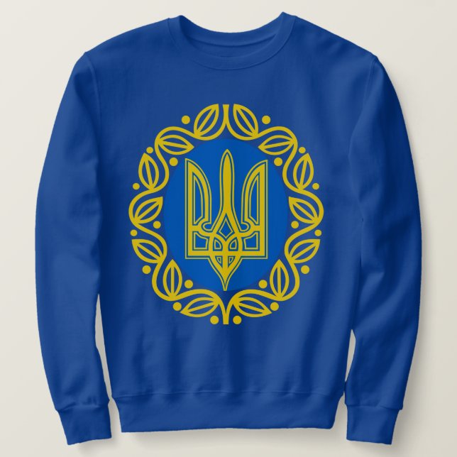 Sweatshirt Armoiries de l'Ukraine (Design devant)