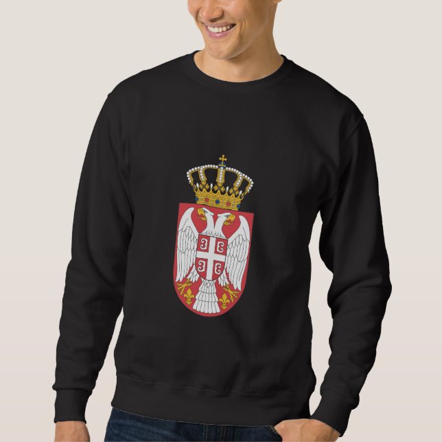 Sweatshirt Armoiries serbes (Devant)