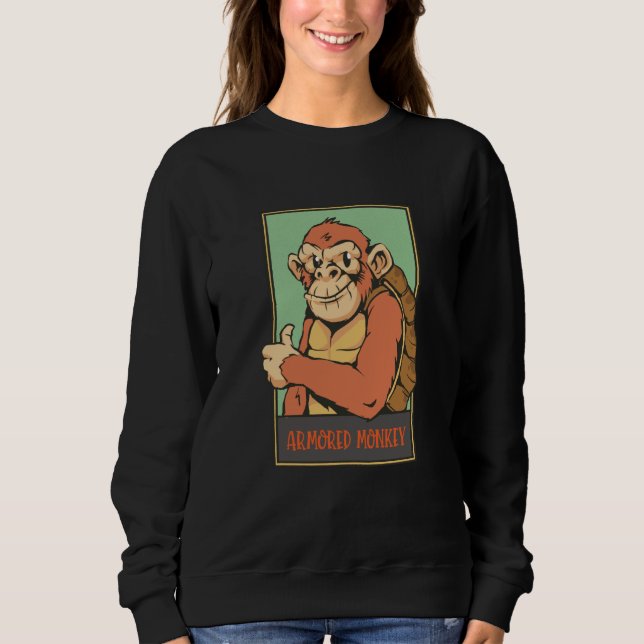 Sweatshirt armored monkey (Devant)