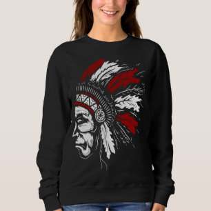 Sweatshirt Arrière-plan Indien