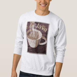 Sweatshirt Art de tasse de café de Java