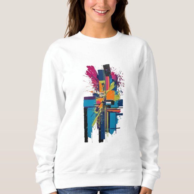 Sweatshirt Art moderne (Devant)