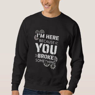 Sweatshirt Artiste Mécanicien De Voiture Mécanicien Électrici