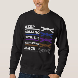 Sweatshirt Arts martiaux La ceinture noire Les classements Ta
