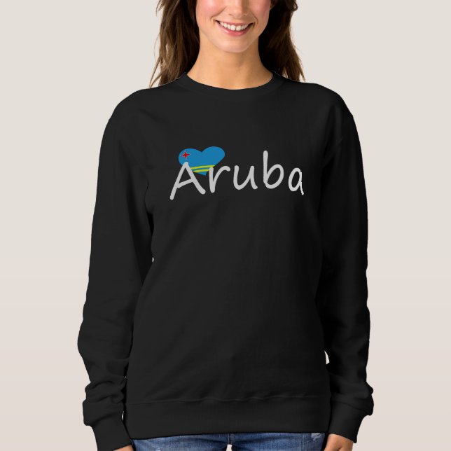 Sweatshirt Aruba Love (Devant)
