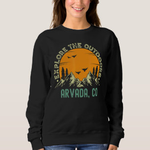 Sweatshirt Arvada Colorado Explorer le plein air