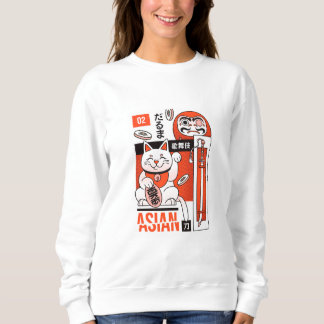 Sweatshirt asiatique
