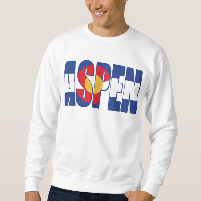 Sweatshirt Aspen Colorado (Devant)
