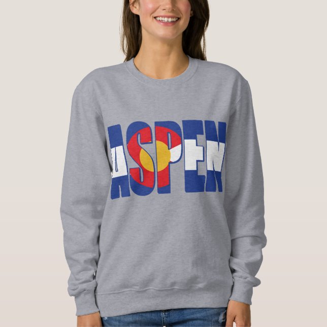 Sweatshirt Aspen Colorado (Devant)