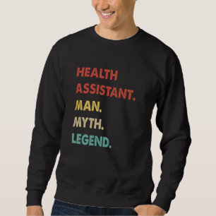 Sweatshirt Assistant de santé homme mythe légende 1