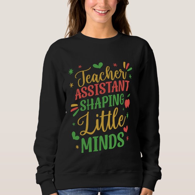 Sweatshirt Assistant enseignant (Devant)