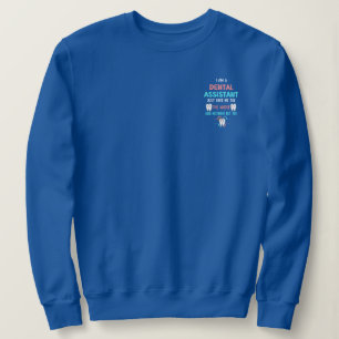 Sweatshirt ASSISTANTE DENTAIRE Drôle à croquer jusqu'à la rac