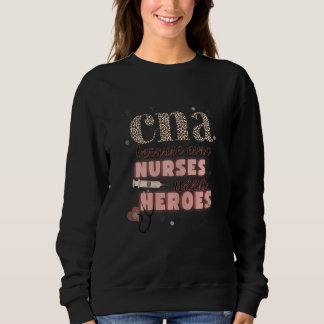 Sweatshirt Assistante infirmière certifiée drôle pour femmes