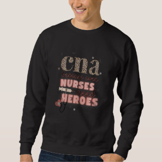 Sweatshirt Assistante infirmière certifiée drôle pour femmes