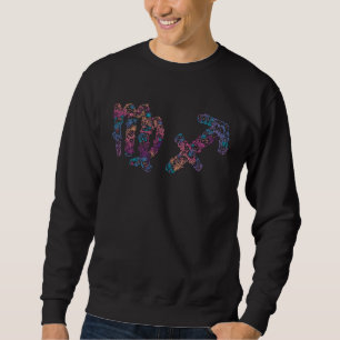 Sweatshirt Astrologie Horoscope Signes Zodiaques Virgo et Sag