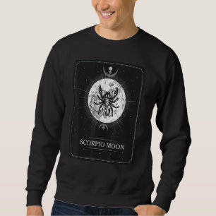 Sweatshirt Astrologie Lune Scorpion Carte Tarot Scorpion Full