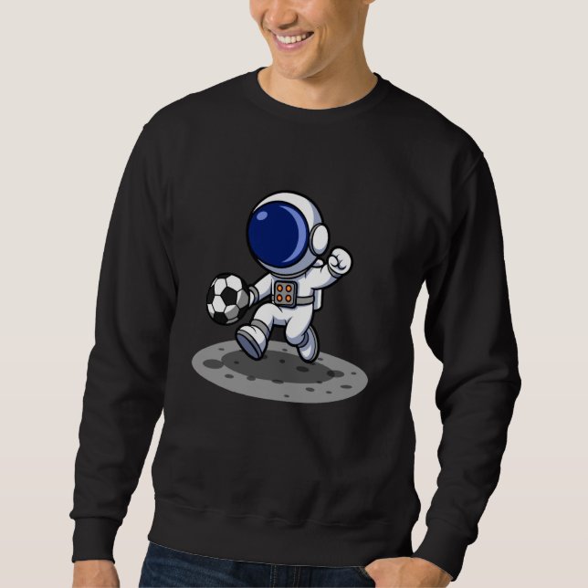 Sweatshirt Astronaut Soccer Adventure (Devant)