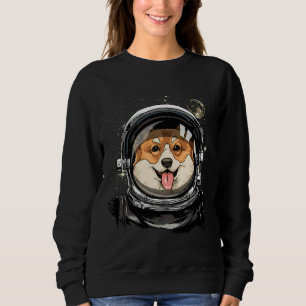 Sweatshirt Astronomie de l'exploration spatiale des chiens de