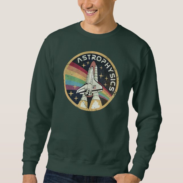 Sweatshirt Astrophysics Vintage Emblem V02 (Devant)