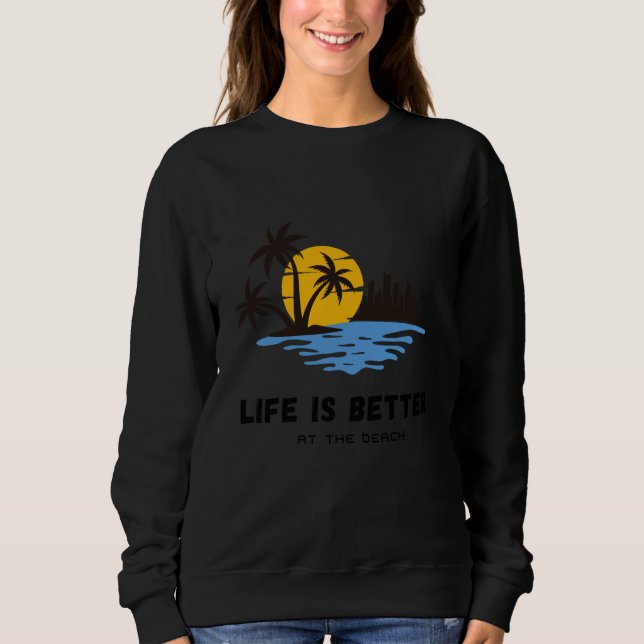 Sweatshirt At The Beach (Devant)