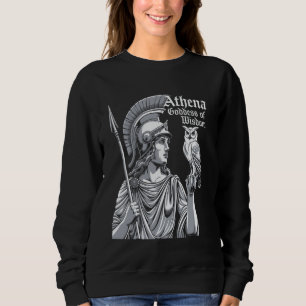 Sweatshirt Athéna déesse de la Sagesse Olympiens Grec antique