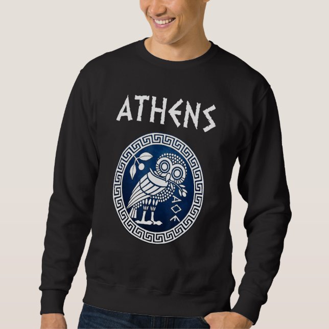 Sweatshirt Athens Ancient Athenian Symbol Of Athena (Devant)