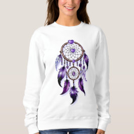 Sweatshirt Atrapasueños corazón de Amatista