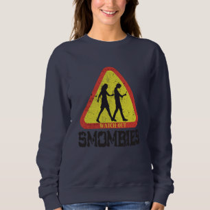 Sweatshirt Attention aux mombies