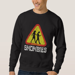 Sweatshirt Attention aux mombies