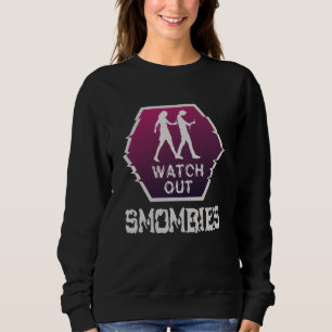 Sweatshirt Attention aux mombies
