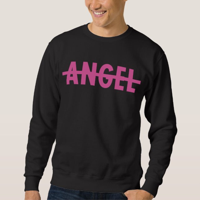 Sweatshirt Aucun ange (Devant)