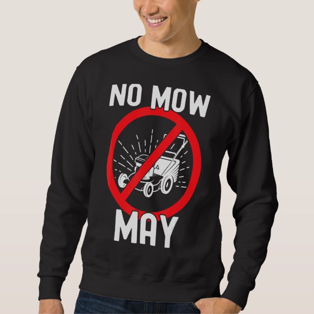 Sweatshirt Aucune Mow Ne Peut Sauver Les Abeilles Et Les Inse (Devant)