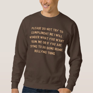 Sweatshirt aucuns compliments