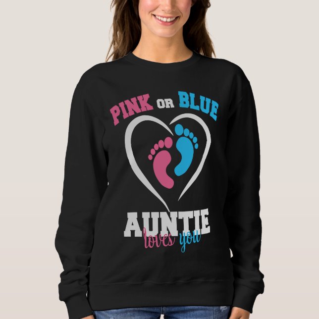 Sweatshirt Aun Auntie Quote Sayings Graphic Plus Size (Devant)