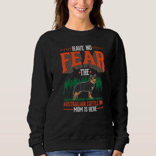 Sweatshirt Australian Cattle Chien Maman Blue Heeler Chien de