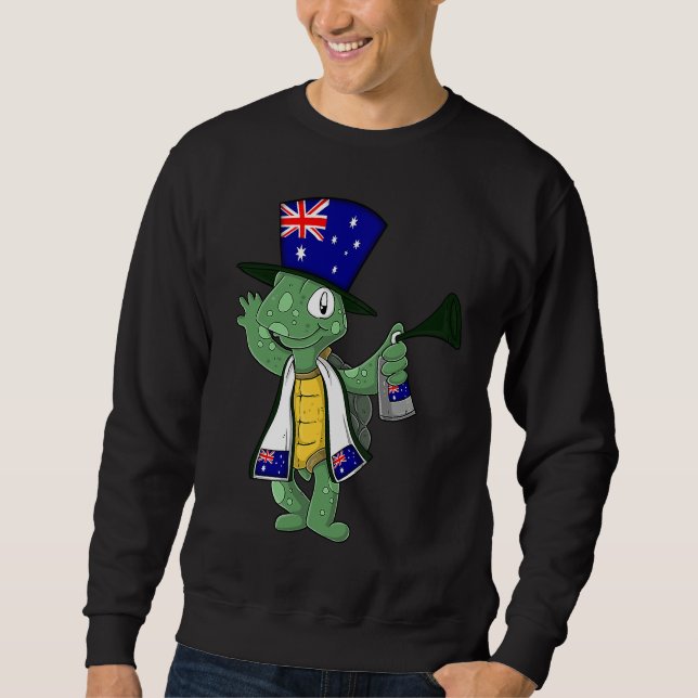 Sweatshirt Australian Fan Tortoise (Devant)
