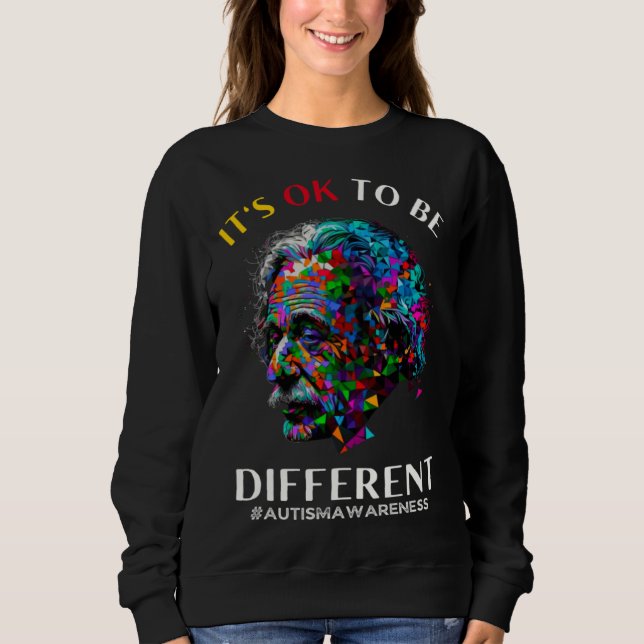 Sweatshirt Autism Awareness Acceptance Science Ok To Be Diffe (Devant)
