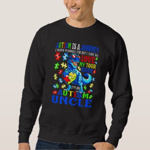 Sweatshirt Autism Uncle Voyage Citation Sensibilisation sur l